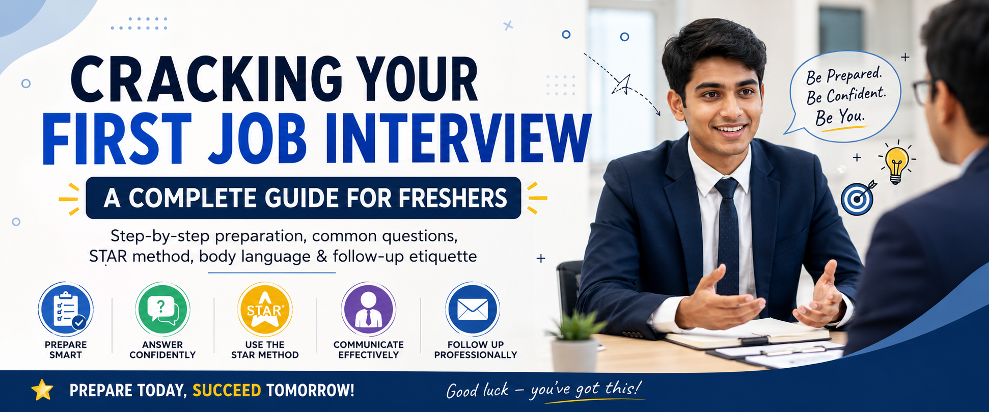 Cracking Your First Job Interview: A Complete Guide for Freshers